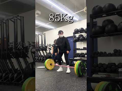 데드리프트100kg!!??..언젠간⭐️ #크로스핏 #shorts #crossfit