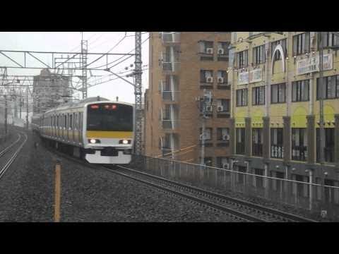 2015.2.18 中央・総武緩行線E231系500番台 平井駅到着