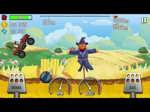 Encontré un bug en los vehiculos de Hill Climb racing