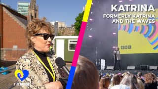 Katrina and the Waves bigs up Liverpool backstage at the Eurovision Village | The Guide Liverpool
