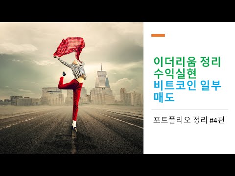 투자왕 포트폴리오 정리 #4편 (이더리움 전부 수익실현 & 비트코인 일부 매도)