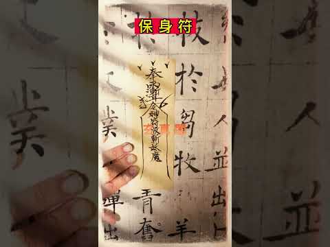閭山派保身符 #法術 #符咒 #道教 #鬼神 #咒語 #閭山派#宗教#心靈#觀落陰 #觀元辰