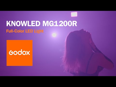 Godox KNOWLED MG1200R in Action