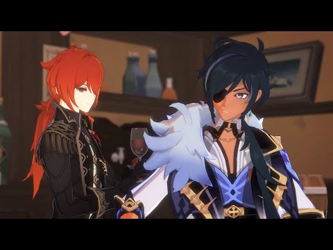 "So unromantic" - Kaeya & Diluc Short Animation