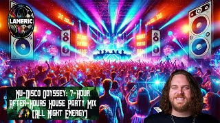 Nu-Disco Odyssey: 7-Hour After-Hours House Party Mix 🚀✨ (All Night Energy)