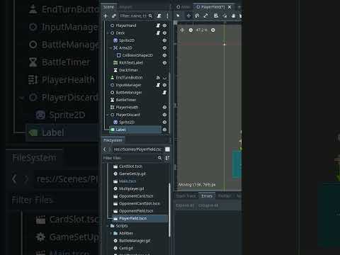 Add Cost to your Card Game Godot 4 #cardgame #indiedev #gamedev #godot