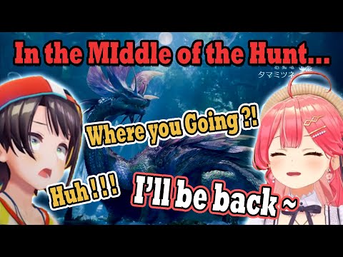 Miko SUDDENLY ABANDONS Subaru… Left her to Face MIZUTSUNE ALONE!🏃‍♀️💨
