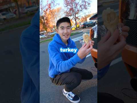Lamborghini COOKS Thanksgiving LUNCH! #shorts