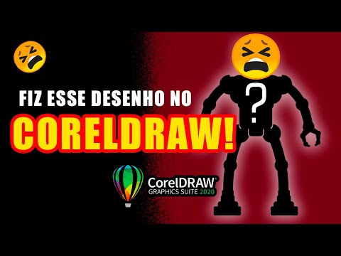 FIZ ESSE DESENHO NO CORELDRAW!  ARTES EM VETOR