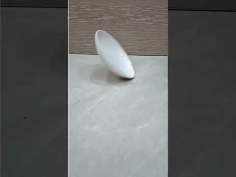 Relaxing Rhythms | Ceramic Plate on Tiles #shorts #asmr #asmrsounds #funny #platespinning