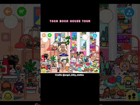My empty Toca Boca house… how should I decorate my house because it is so empty ￼😫