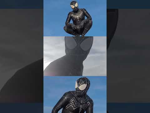 Black Suit Spidey #spiderman #venom #cosplay #marvel