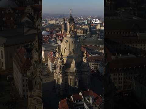 Dresden's Frauenkirche from above