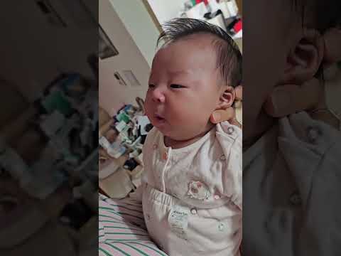 혼자 두고가서 슬펐던 60일 아기