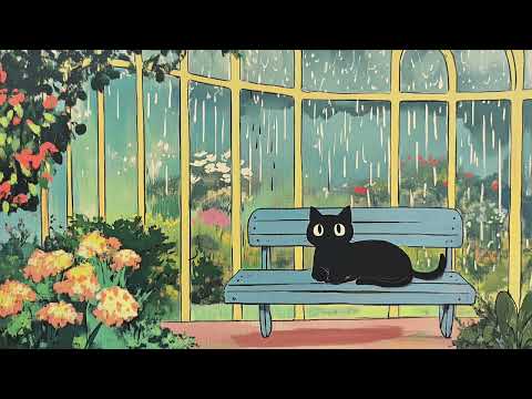 rain on the window lofi