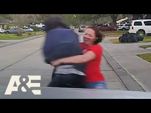 Hero Mom Tackles Intruder Mid-Police Chase | Parent Wars | A&E
