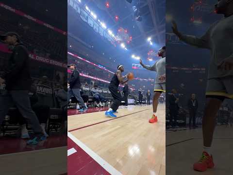 Siakam & Turner getting ready for a PIVOTAL Game 5!