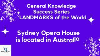 Landmarks of the World |World General Knowledge |Gk PPSC FPSC|PPSC Past Papers|NTS OTS PTS FPSC