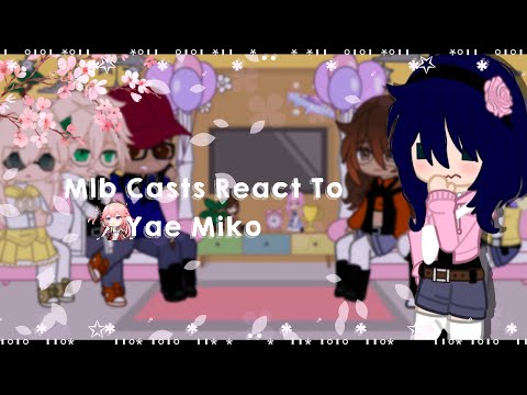 ⌜ Mlb reacts to genshin  ✦ Yae Miko ✦ Gacha club ✦ Miraculous⌟