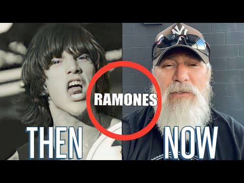 Ramones Rock band Then and Now