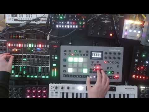 End of 2023 -Three song set // MX-1 Analog Rythm Analog Four Octatrack Digitone Zen delay tb-303