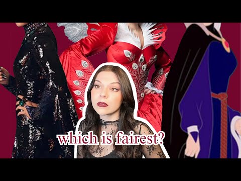a *slightly* controversial ranking of evil queen costumes