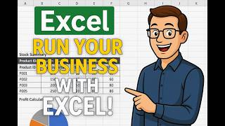 How to Run a Small Business Using Excel | Track Inventory, Sales & Profit Step-by-Step #excel