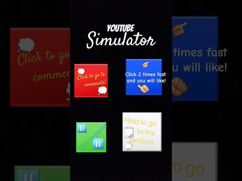 Welcome to Youtube simulator! #trend