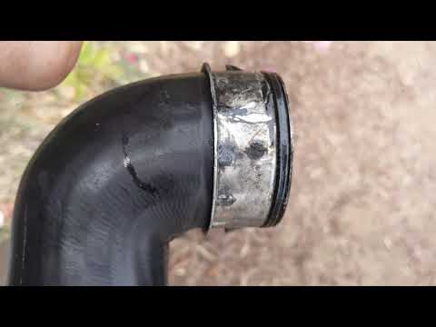 Intercooler air intake pressure test boost leak maf P0101 2005 Volkswagen Passat TDI B5.5 BHW