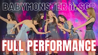 BABYMONSTER in Singapore - 4K FULL PERFORMANCE: HELLO MONSTERS World Tour ベビモンシンガポール公演 (20250517)