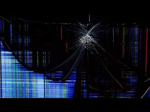 [30 minutes - 1080P HD] Broken Screen Background Video | Type 16 | Broken Screen Prank | TV/Laptop