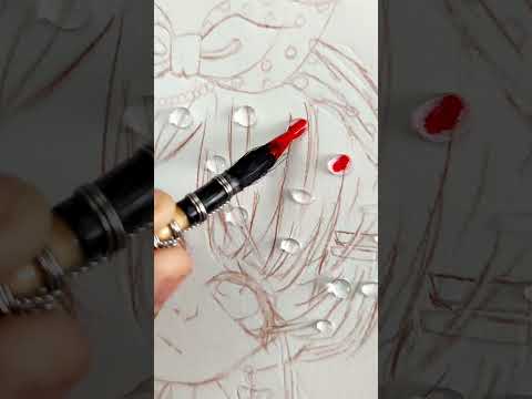 Uehara Himari from BanG Dream! #shorts #semirealistic #speedpaint #bangdream #nekoco