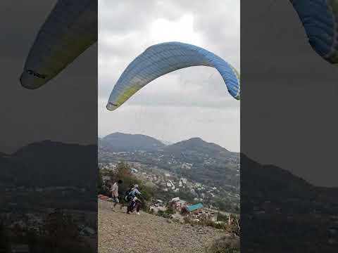 paragliding bhimtal 📌 Nainital Uttarakhand #shortvideo #subscribe #shorts #paragliding #bhimtal #fyp