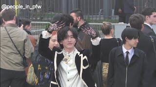 Shunsuke Michieda 道枝 駿佑 - Valentino Fall Winter 2025/2026 fashion show in Paris - 09.03.2025