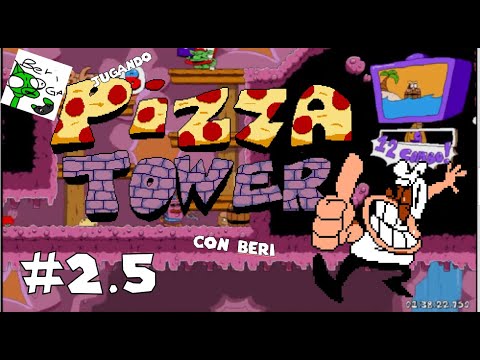 JUGANDO pizza tower con beri parte 2 .5