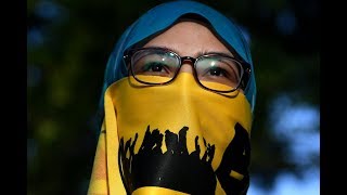 400人越路障游行前进 反选区重划集会和平落幕