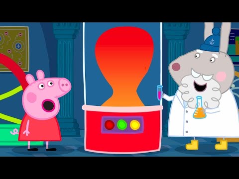 Peppa Pig Does Science Experiments 🐷🧪| School Trip |  Cartoon for Kids |
