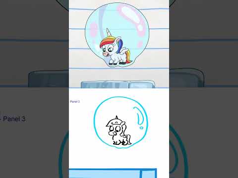 DRAGON ICE POWERS ❄️ Side by Side (Animation Meme) #boyanddragon #shorts