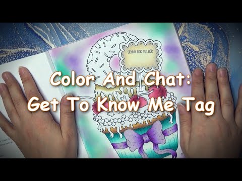Color And Chat: Get To Know Me Tag