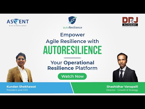 Empower Agile Resilience with Autoresilience: Your Operational Resilience Platform