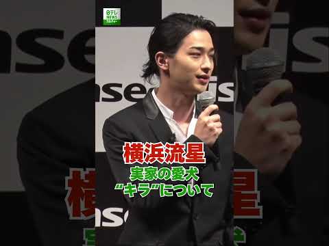 【横浜流星】実家の愛犬 “キラ”について #横浜流星  #shorts