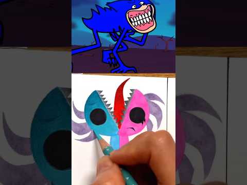 sonic sprunki animation with drawing #sprunki #drawing #newyork
