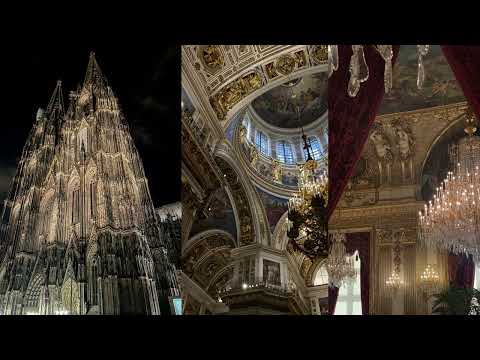 blue by yung kai but you're in a cathedral