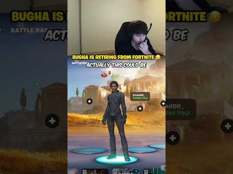 Bugha says he is quitting fortnite ...😮 #fortnite #fortniteclips #bugha #shorts