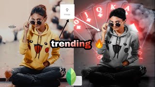 Snapseed New Background Change Tricks🔥| Snapseed Background Colour Change | Snapseed Photo Editing