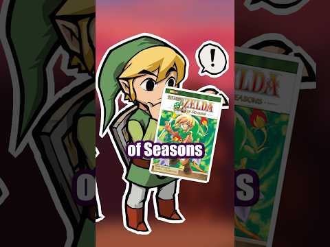 How is the Oracle of season manga different from the game? #thelegendofzeldalink #nintendo #shorts