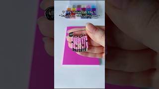 How to Make a MINECRAFT PIG Bag Charm | Easy DIY with Safety Pins & Beads