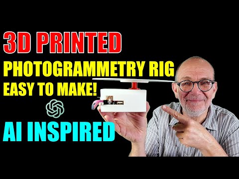 ESP32 3D Printed Photogrammetry