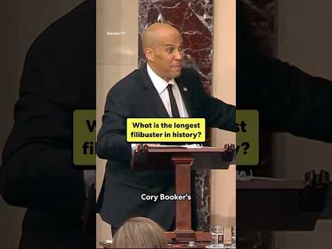 What is the longest filibuster in history?