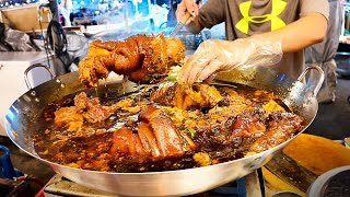Amazing BANGKOK's STREET FOOD at Liab Duan Night Market | Thailand Street Food